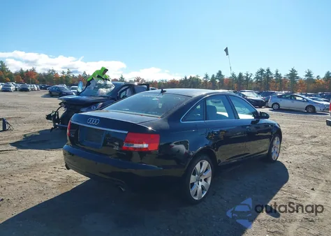 2007 Audi A6 3.2 from USA, damaged, VIN WAUDH74F67N054396